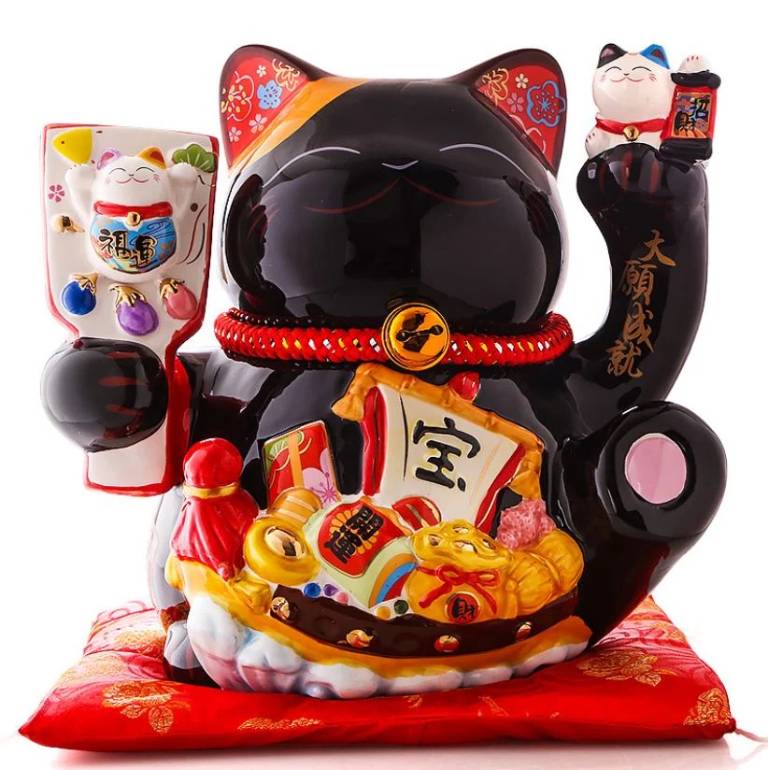 mèo thần tài trừ tà