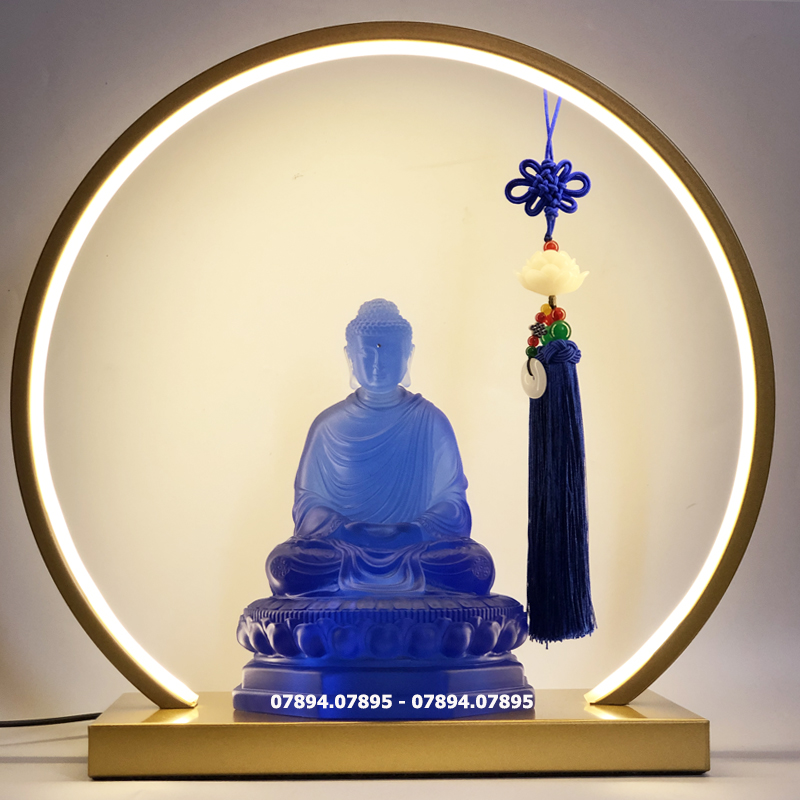 tượng Phật Dược Sư xanh dương đẹp