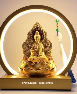 Decor tượng phật quan âm mạ vàng đẹp nhất tại
