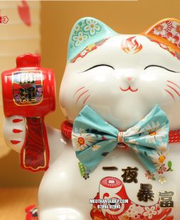 mèo búa khai vận phát tài đẹp