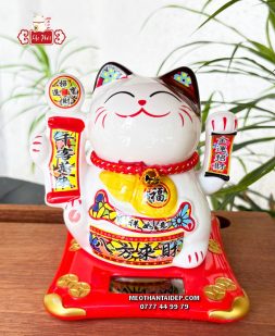 Mèo Thần Tài năng lượng hồ lô liễn thiên khách vạn lai