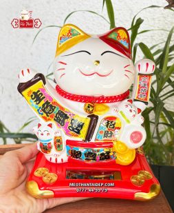 Mèo Thần Tài năng lượng tụ bảo sinh ý hưng long