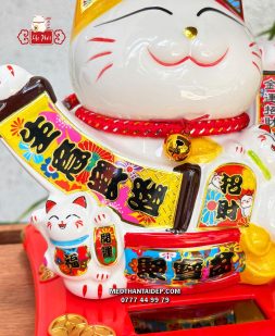 Mèo Thần Tài năng lượng tụ bảo sinh ý hưng long