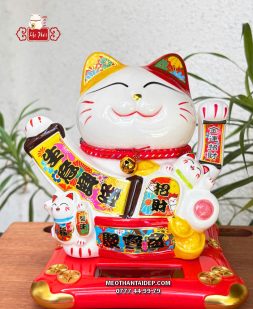 Mèo Thần Tài năng lượng tụ bảo sinh ý hưng long