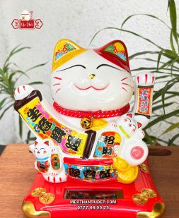 Mèo Thần Tài năng lượng tụ bảo sinh ý hưng long